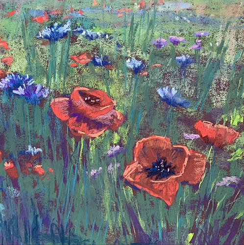 Poppies and Buttons